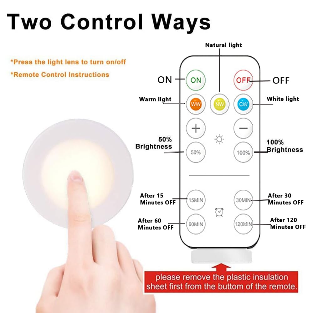 Amazon.co.jp : LEDGOO LEDタッチライト ワイヤレス スポットライト